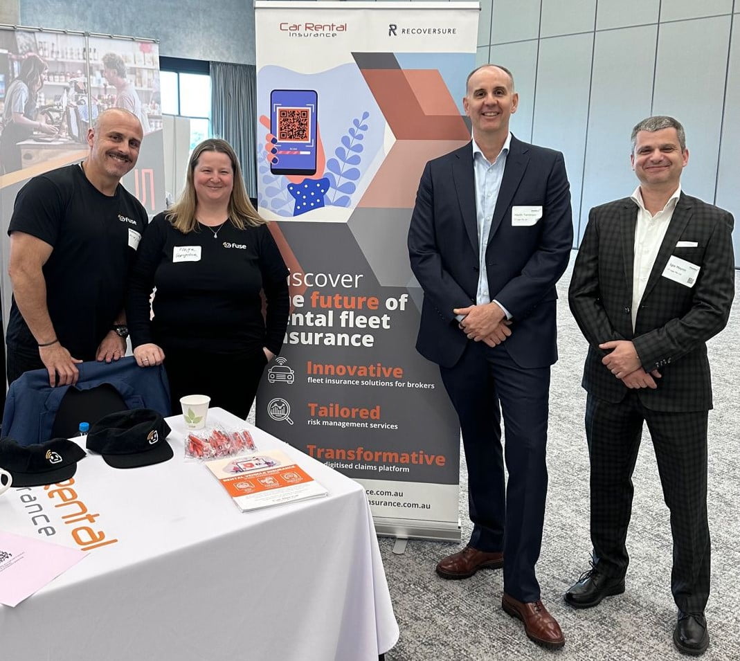 IT Logic representatives at a Steadfast industry event